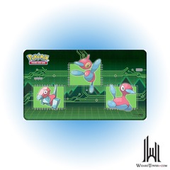 Pokemon Playmat Porygon Evolutions stitched